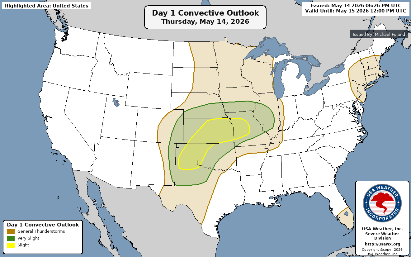 SPC style day 1 outlook placeholder